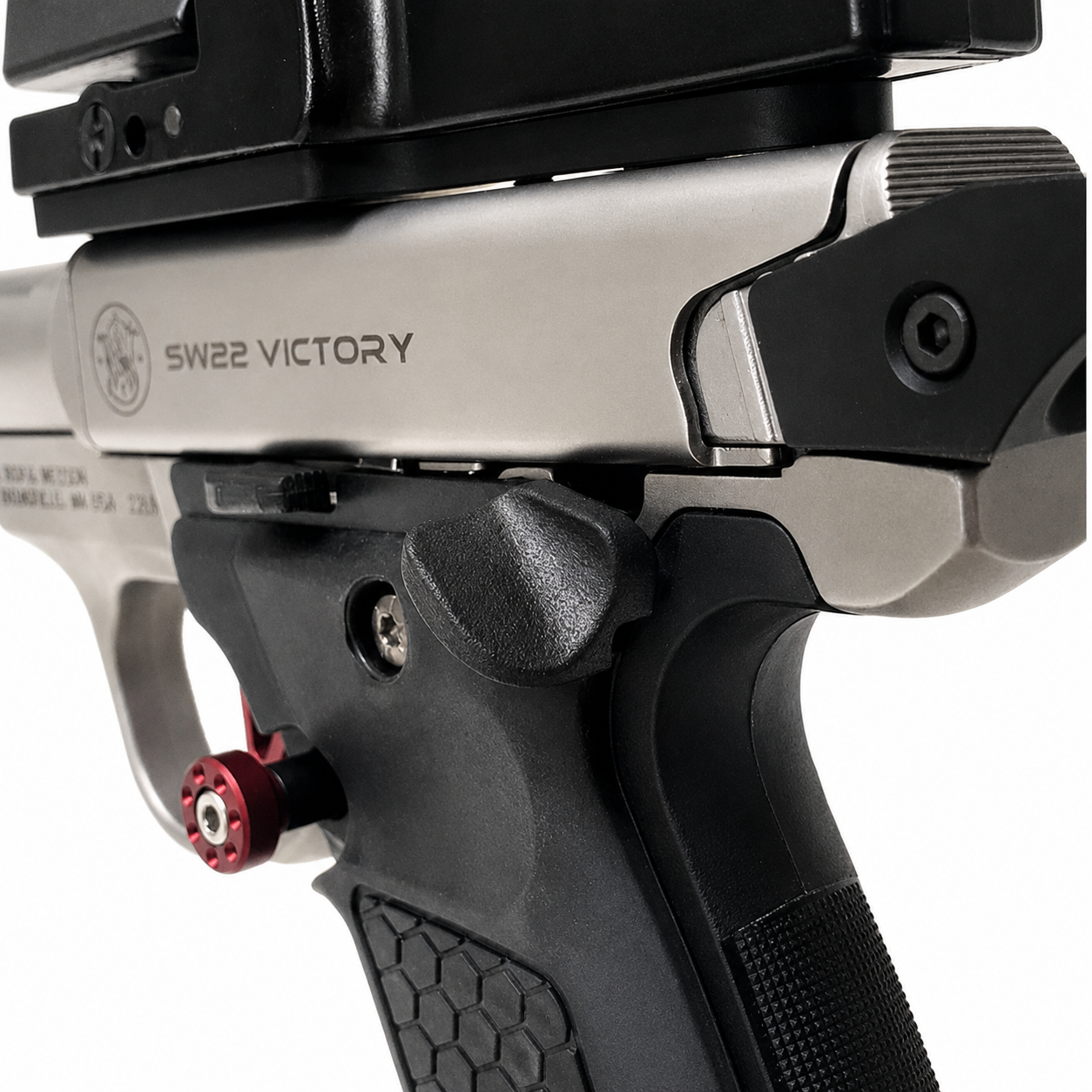TANDEMKROSS Cornerstone Safety Thumb Ledge for Smith & Wesson SW22 Victory