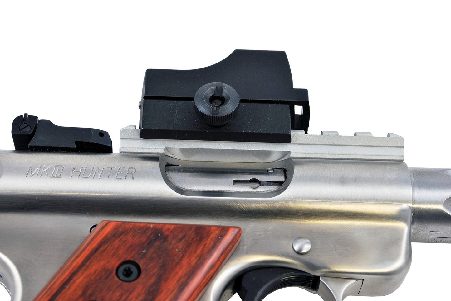 TANDEMKROSS "Shadow Picatinny Rail for Ruger Mark Series and 22/45 SIlver