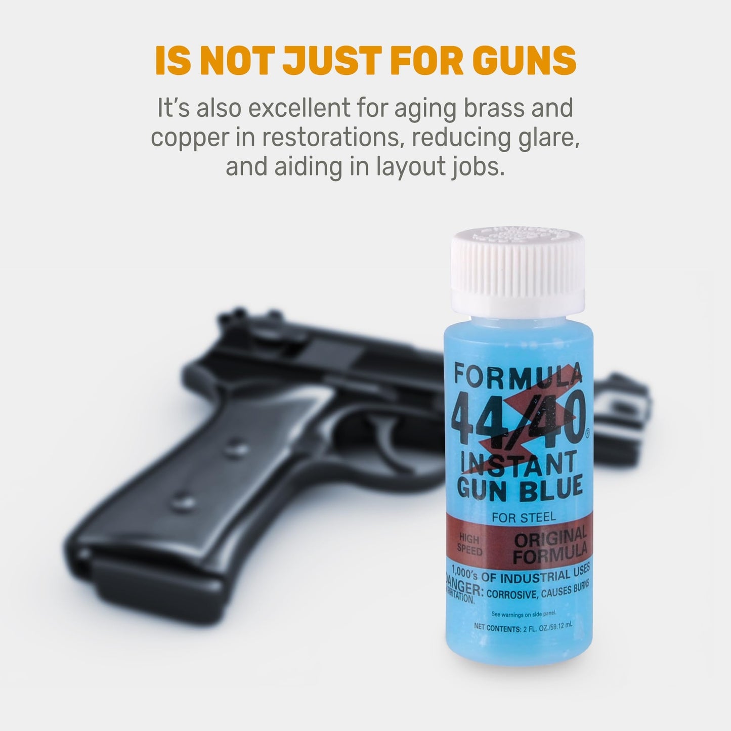 Brownells Formula 44/40 Instant Gun Blue 2oz