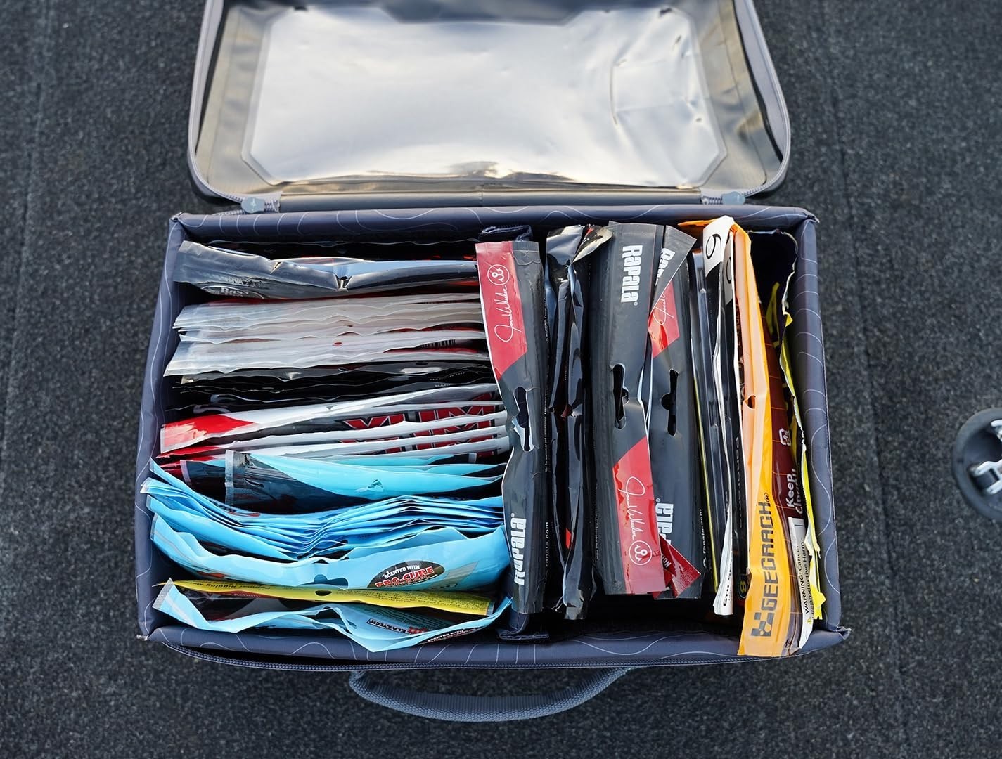 Evolution Fishing Plastix Case – Large Waterproof Soft Plastic Lure Storage Box