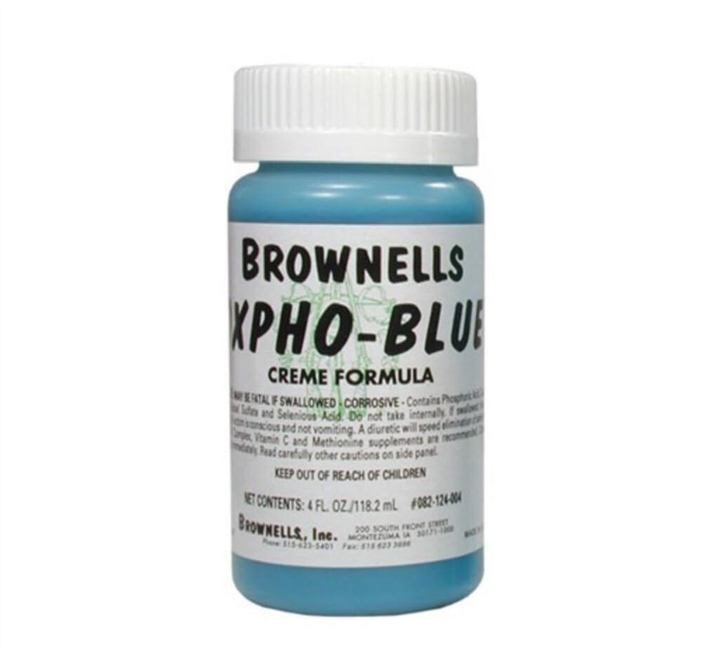 Brownells Oxpho-Blue Creme Gun Blue, Cold Bluing Solution 4oz