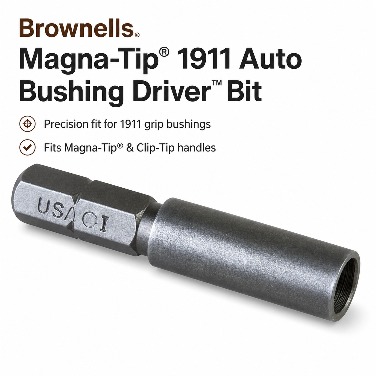 Brownells Magna-Tip 1911 Auto Bushing Regular Driver Bit