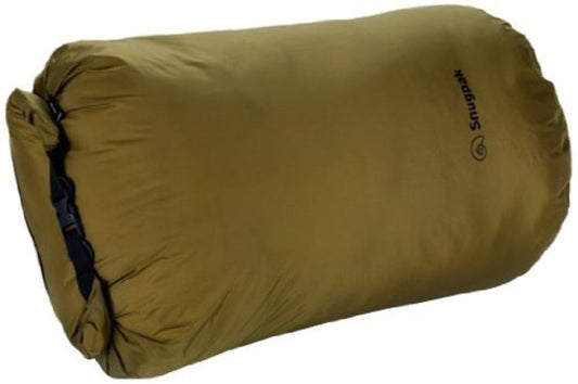 Snugpak Dri-Sak, Waterproof Storage Bag with Roll and Clip Seal, Coyote - Medium