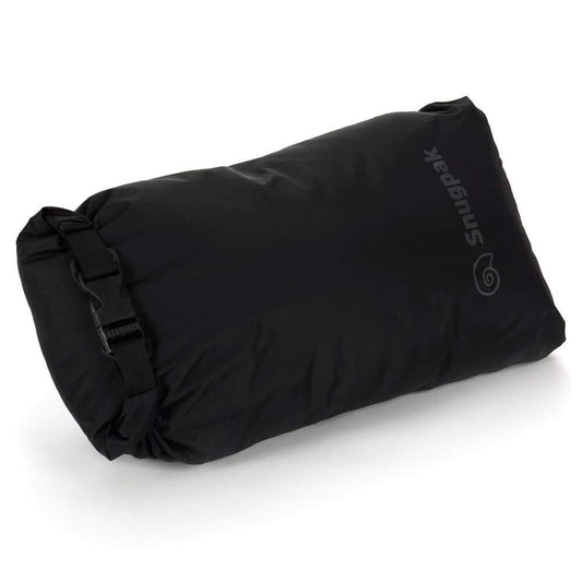 Snugpak Dri-Sak, Waterproof Storage Bag with Roll and Clip Seal, Black - Large