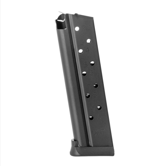 BROWNELLS BRN GEN2 1911 9mm Luger 10 Round Magazine Black
