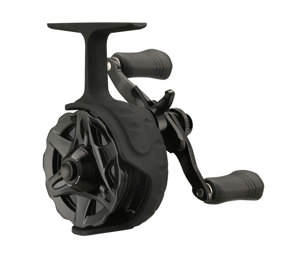 13 FISHING - Descent - Inline Ice Fishing Reel - 2.7:1 Gear Ratio - Right Hand R