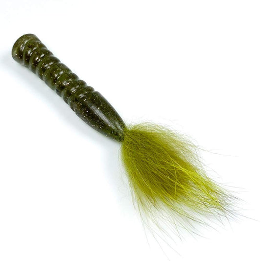 Rabid Baits Fox Tail Soft Plastic Bait, Ned Rig Erie, 3" (6 Baits)