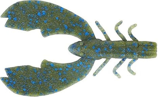 Berkley 4" Powerbait MaxScent Crawfish Bait Okeechobee Craw 7 pack