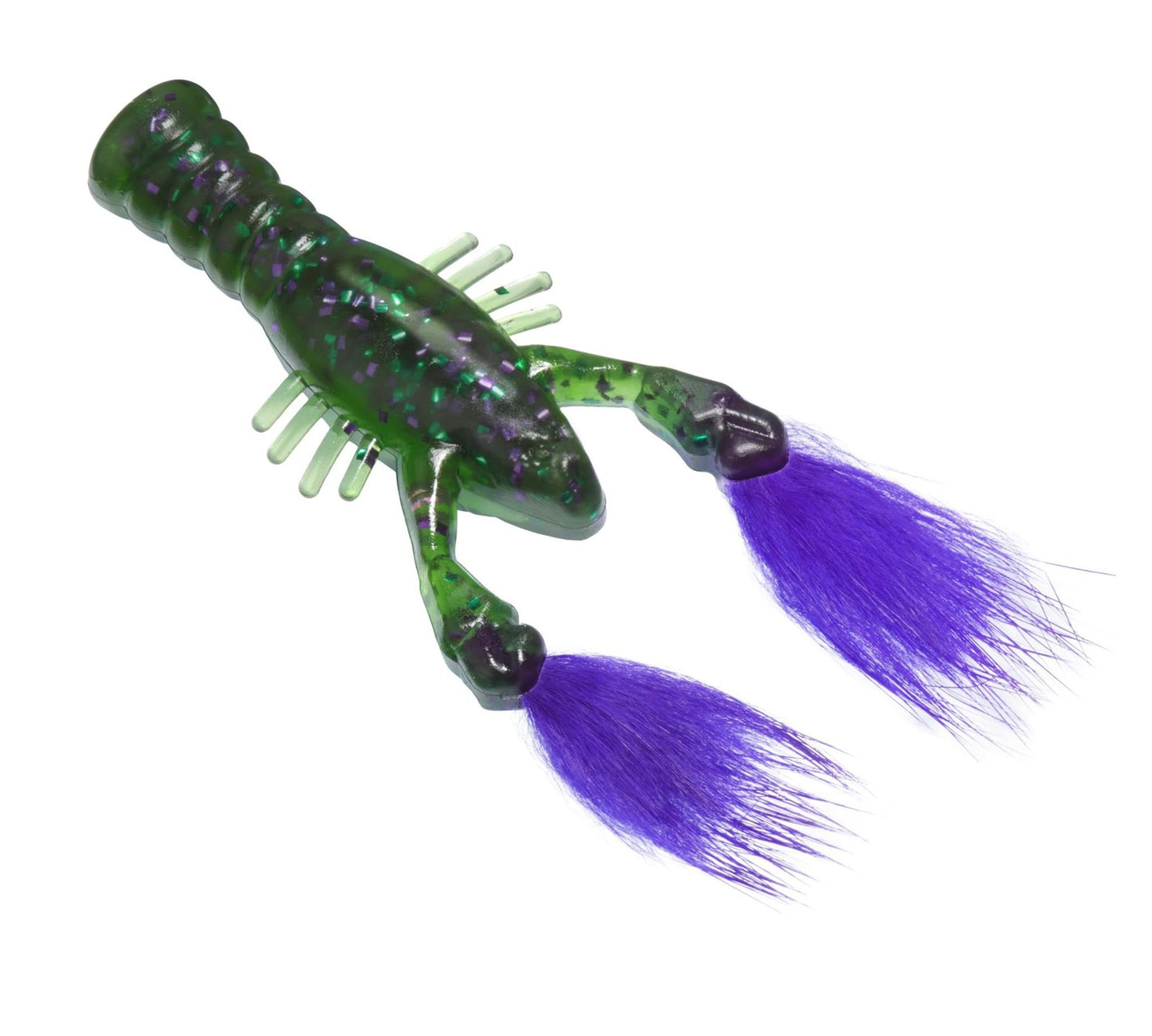 Rabid Baits Rabid Craw Soft Plastic Bait, Crawfish Bait Hulk 4 pack