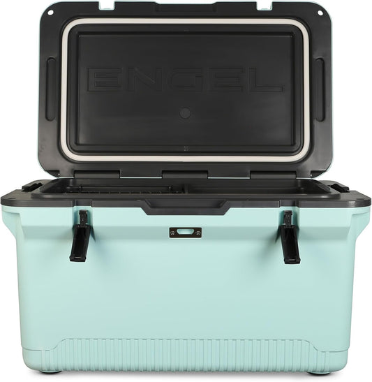 ENGEL 60 QT Ultra-Light Injection Molded Cooler - Seaform Green