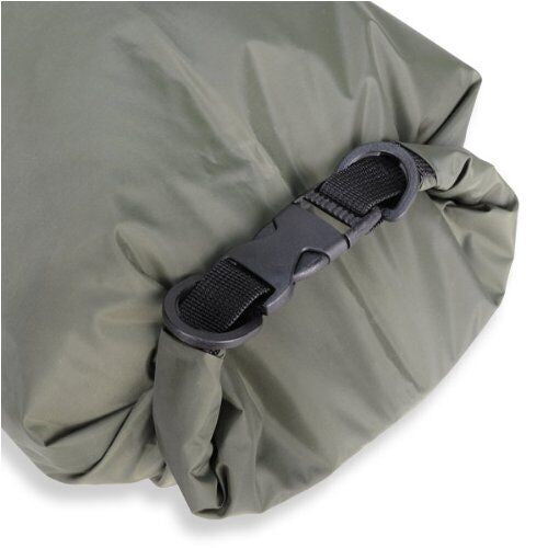 Snugpak Dri-Sak, Waterproof Storage Bag with Roll and Clip Seal, Large, Olive