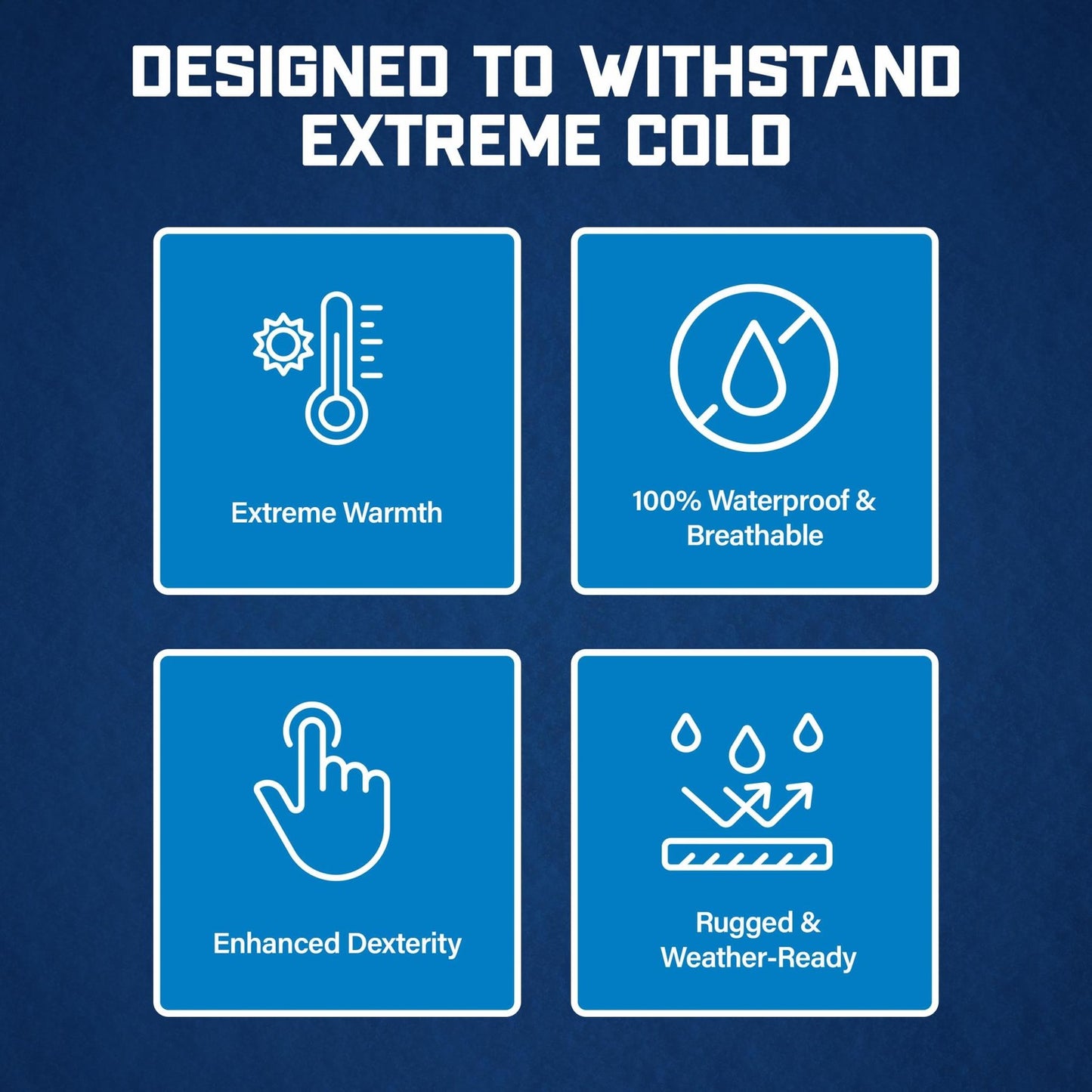 ICEARMOR by Clam Women's Extreme Mitts, Black, Large