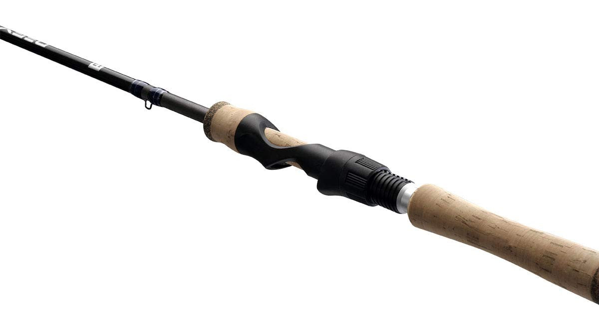 13 FISHING - Defy Silver - 5'0" UL Spinning Rod - DEFSS5UL, Black
