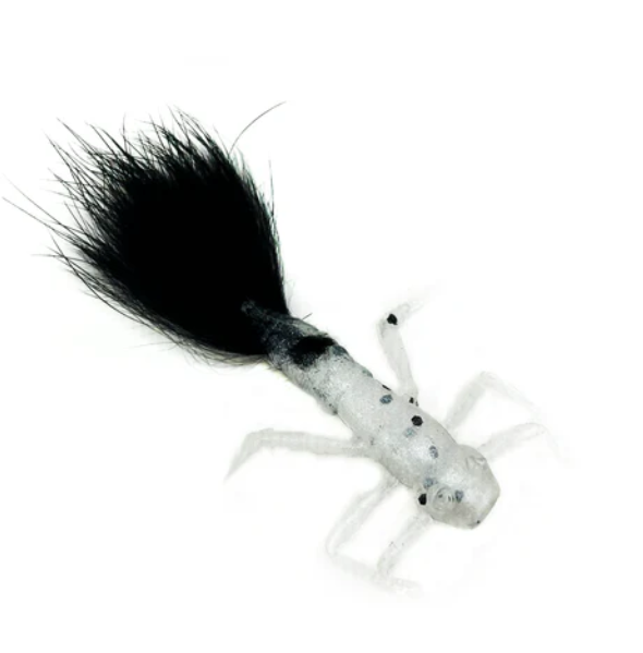 Rabid Baits Crappie Bug 1.5" Fur Tail Soft Plastic Panfish Bait 6 Pack