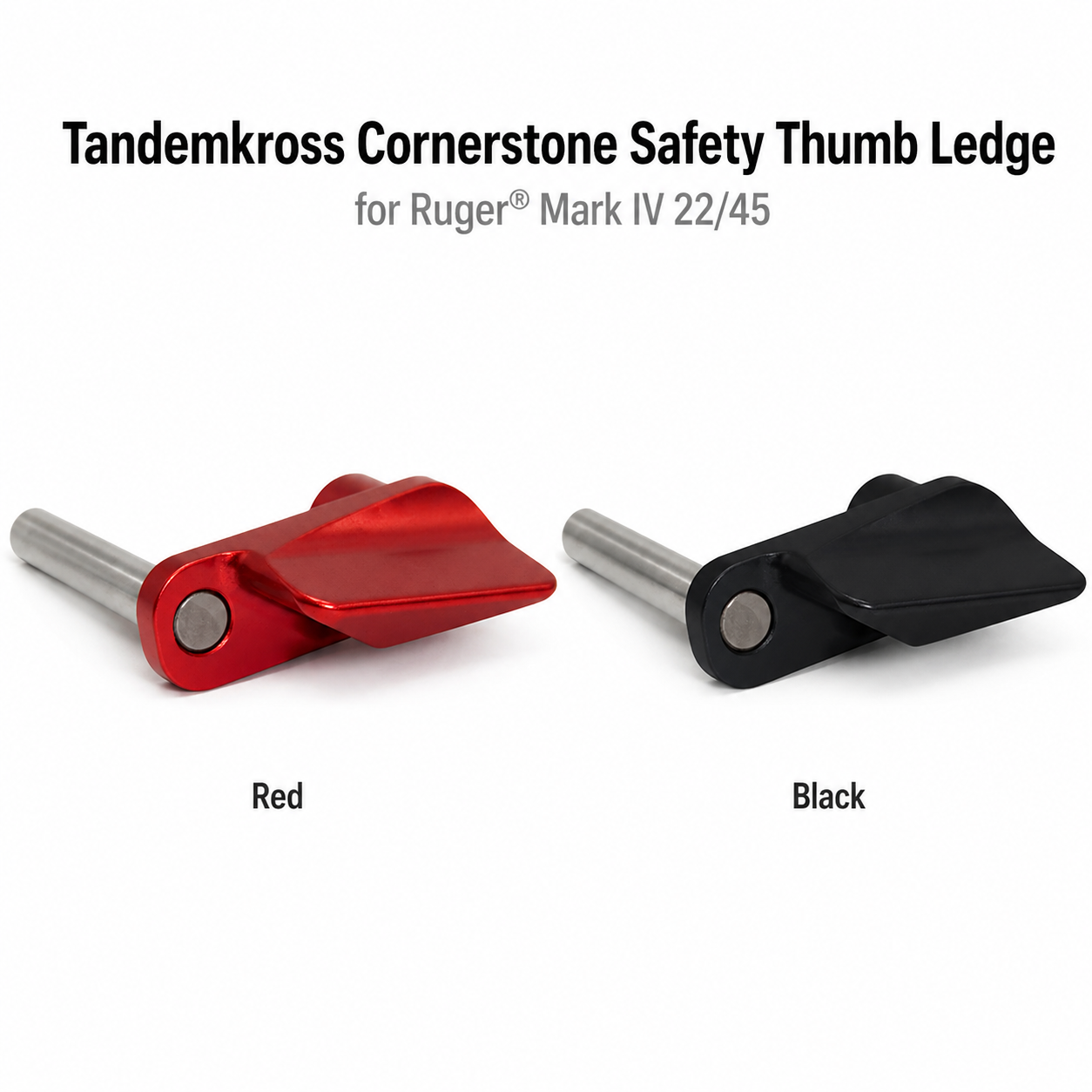 Tandemkross Cornerstone Safety Thumb Ledge for Ruger MKIV 22/45