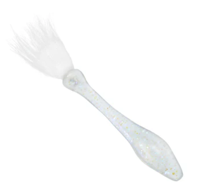 Rabid Baits Fox Shot Drop Shot Soft Plastic Bait 6 Pack with Fox Fur Tail