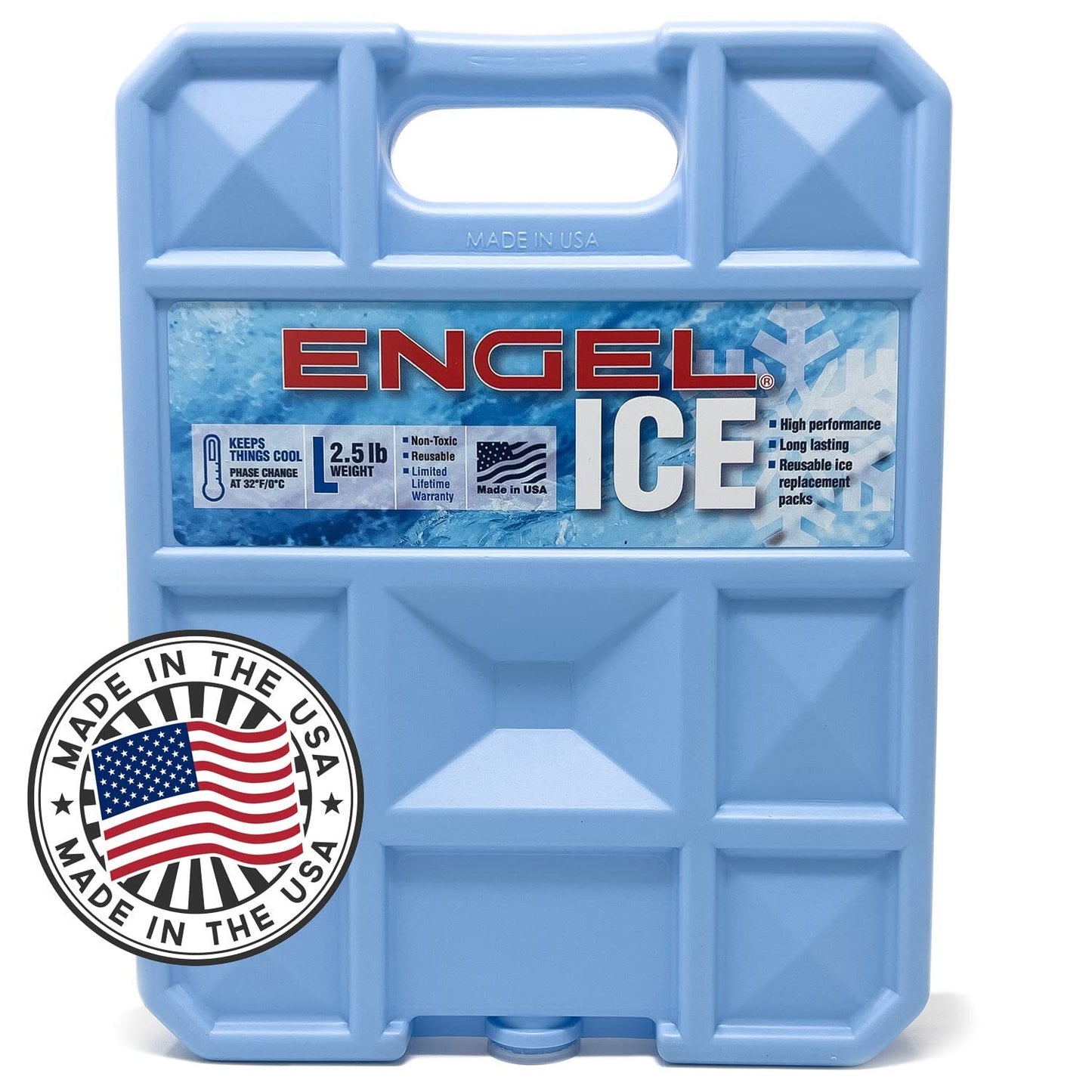 ENGEL 32°F Cooler Freezer Packs 2.5LB or 5Lb - Ice Packs for Boating and More!