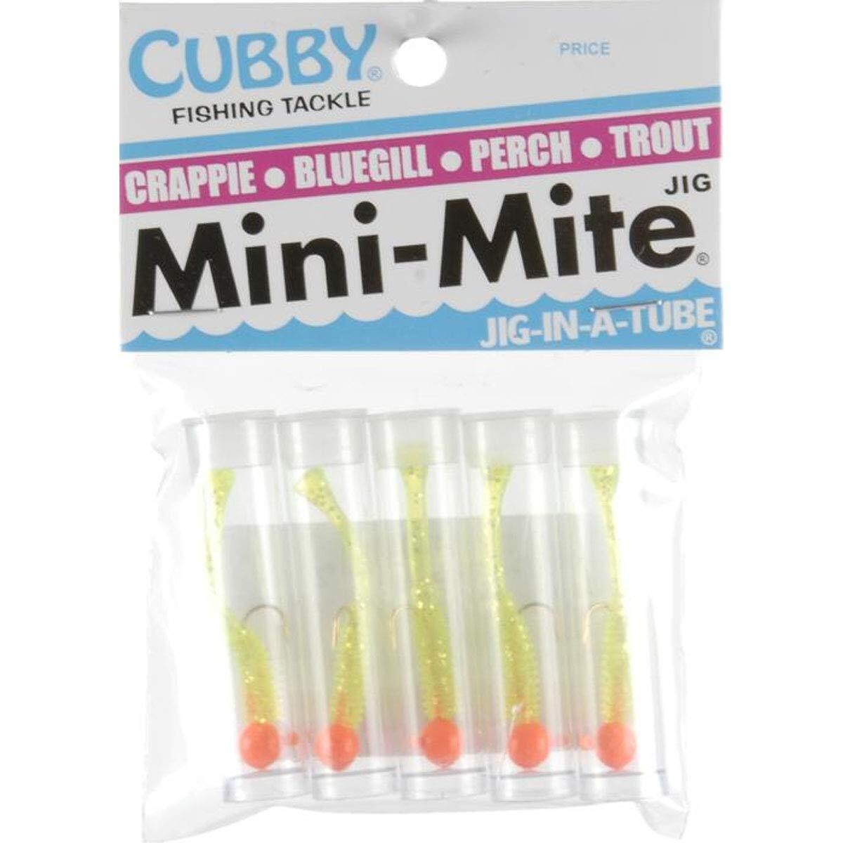 Cubby Mini Mite Fishing Equipment, Orange 1/32 oz