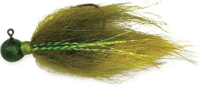 Rabid Baits Arctic Fox Hair Jig Real Fox Fur Bass Jig
