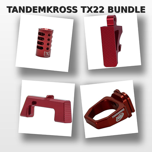Tandemkross Taurus TX22 Upgrade Bundle Trigger, Halo, Mag-Release, Compensator