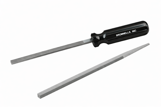 Brownells 1911 Hammer Squaring File Steel With or Without Handle