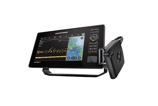 Humminbird XPLORE 9 MSI+ Fish Finder and MEGA Live 2 Transducer [412340-1]