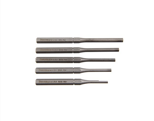 Brownells 5-Piece Premium Roll Pin Holder Set