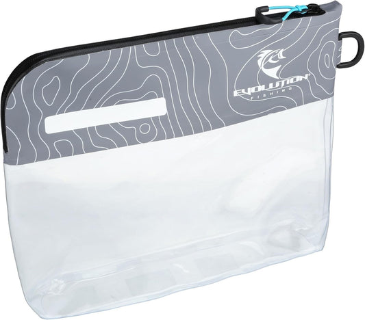 Evolution Outdoor Fishing Bass Sack Water-Resistant Soft Plastic Storage Bag SM/MED/LRG