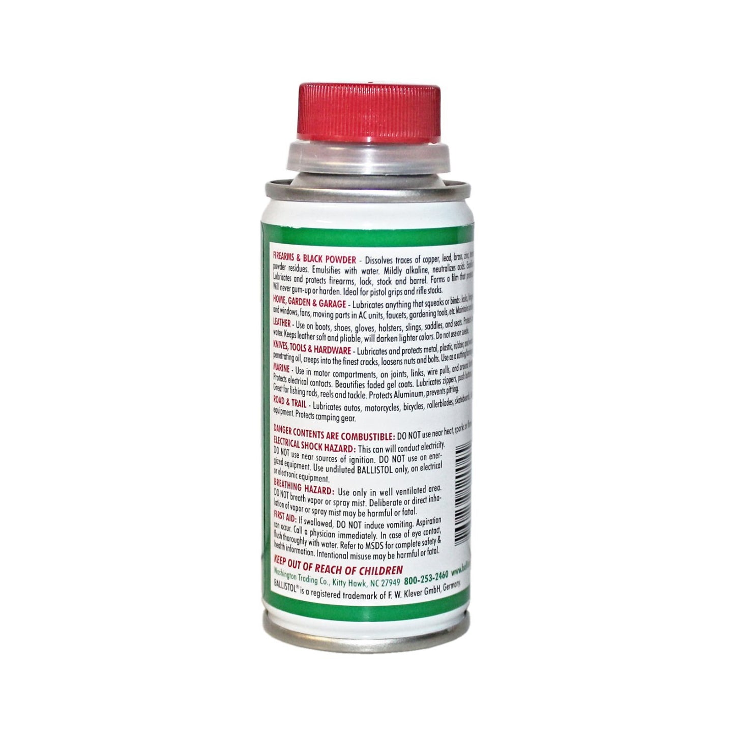 Ballistol Multi-Purpose Lubricant Cleaner Protectant, 4-Ounce, BO120045