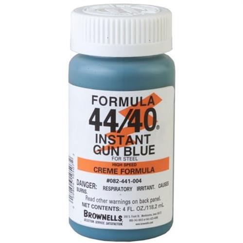 Brownells Formula 44/40 Instant Gun Blue Creme for Steel, Cold Bluing  4oz
