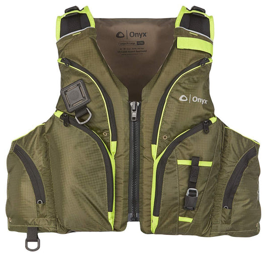 Onyx 120600-400-050-20 All Adventure Pike Vest - Large/X-Large, Green