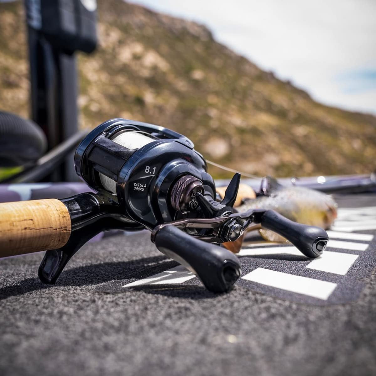 Daiwa TTUCT100XS Tatula Ct Baitcast Reel, 7 + 1, 8.1 : 1, Multicolor, One Size