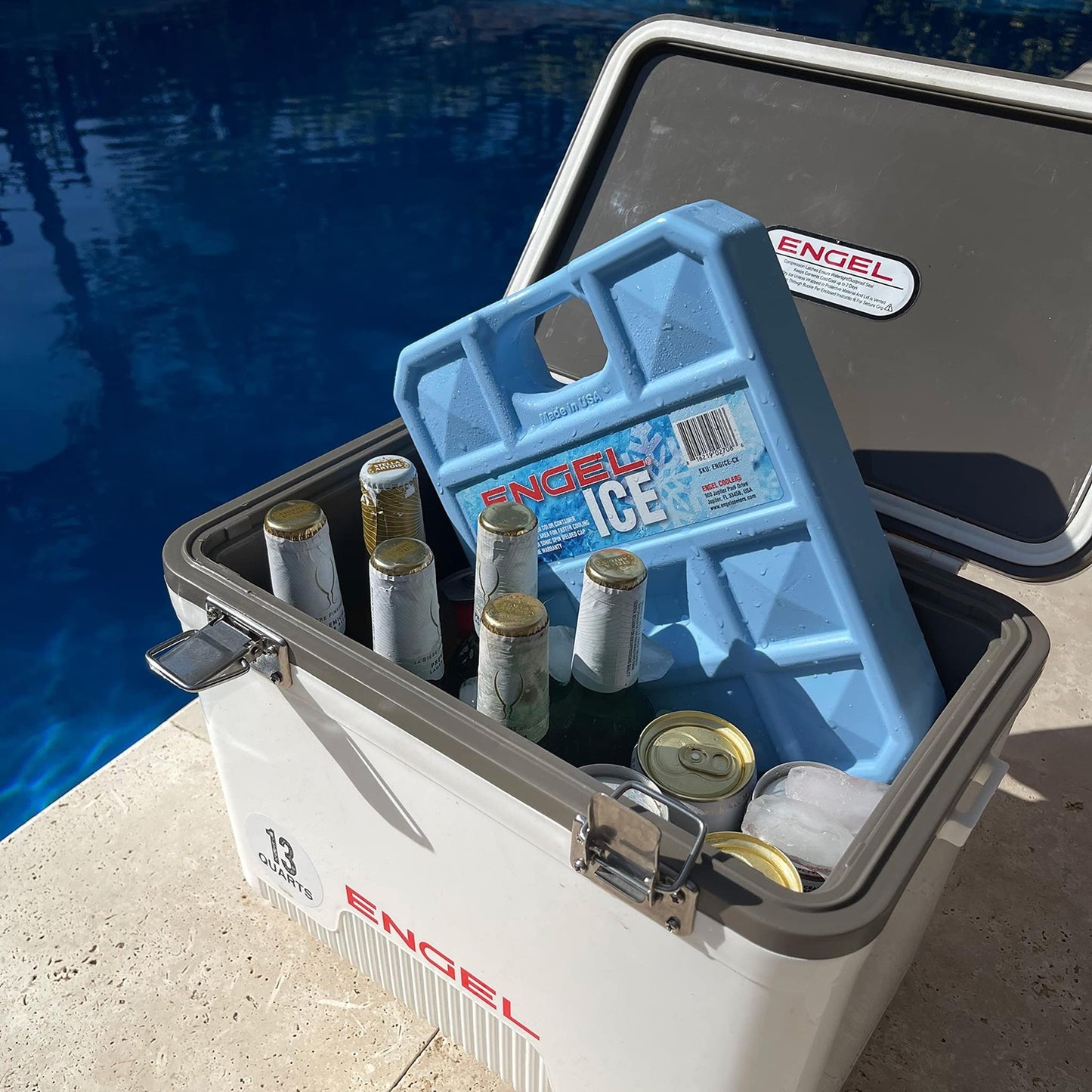 ENGEL 32°F Cooler Freezer Packs 2.5LB or 5Lb - Ice Packs for Boating and More!