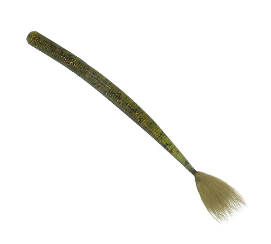 Rabid Baits Shaker Worm, Straight Tail Worm Erie, 6" (6 Baits)