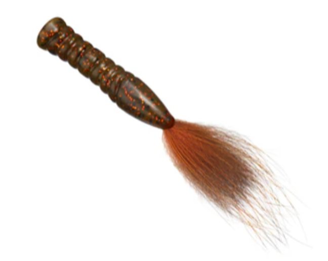 Rabid Baits Fox Tail Soft Plastic Bait 6 Pack Fur Tail Finesse Ned Rig Drop Shot