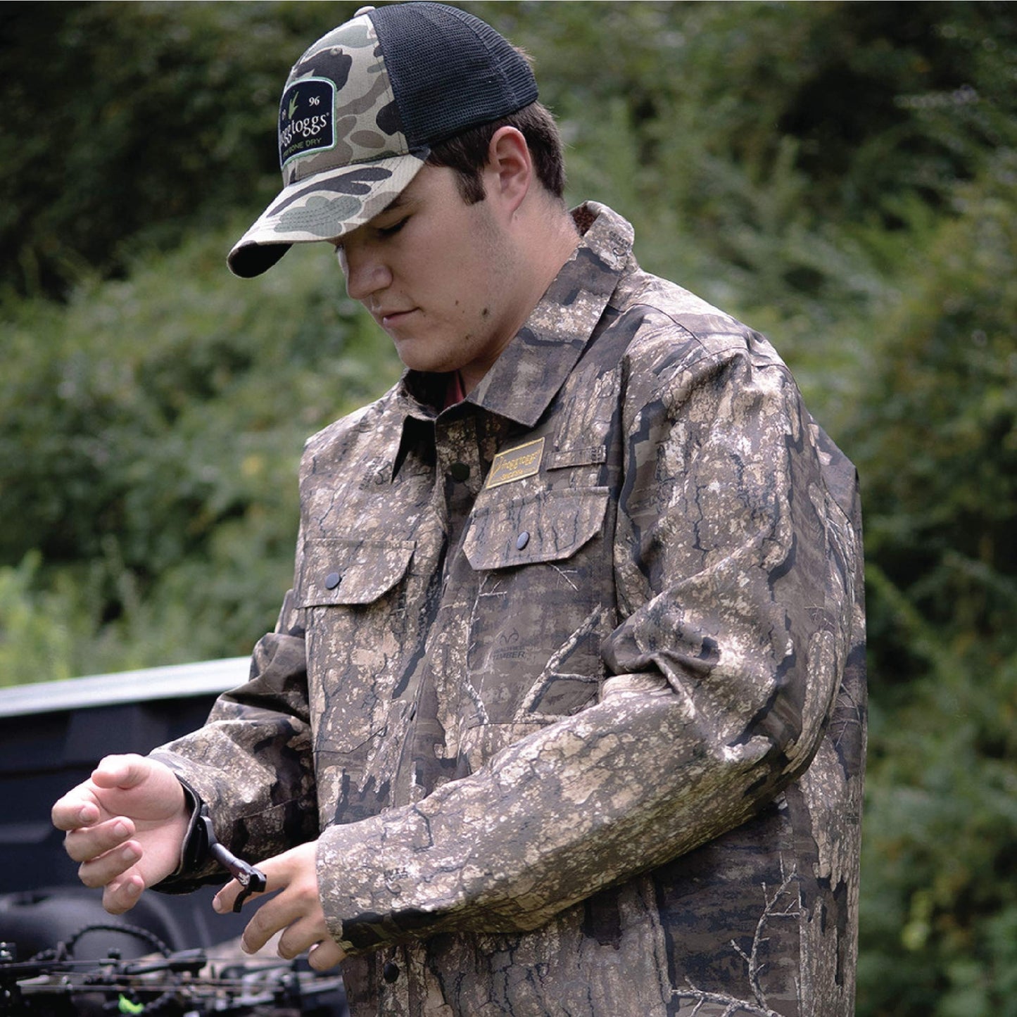 Frogg Toggs Pilot Waterproof Field Coat, Realtree Timber Medium