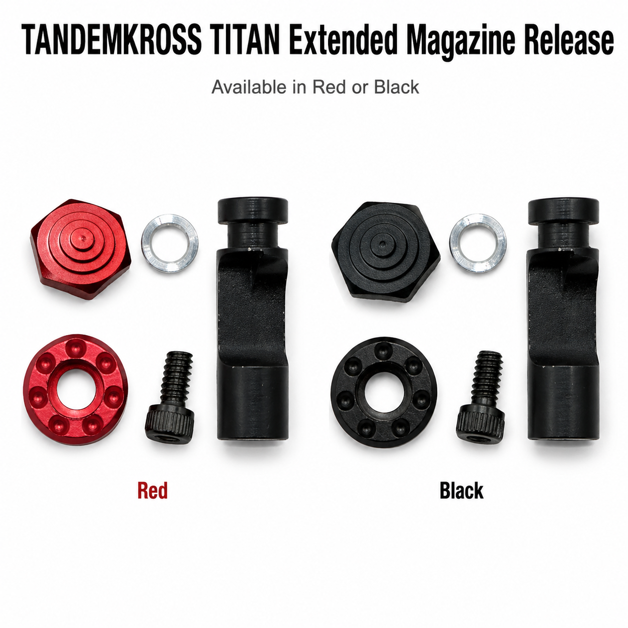 Tandemkross Titan Extended Magazine Release Ruger Mark II, III, IV 22-45