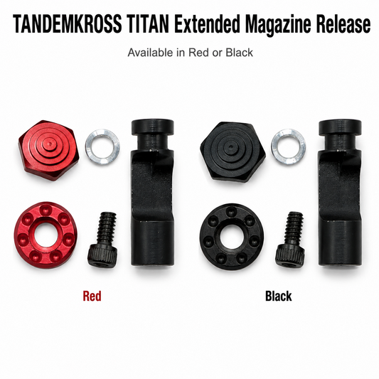 Tandemkross Titan Extended Magazine Release Ruger Mark II, III, IV 22-45