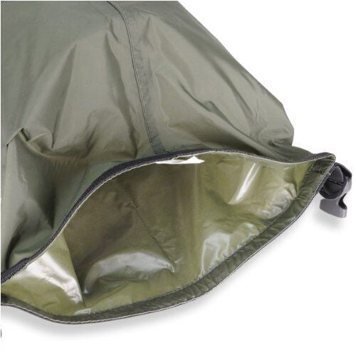 Snugpak Dri-Sak, Waterproof Storage Bag with Roll and Clip Seal, Large, Olive