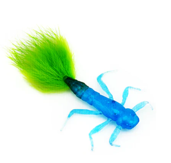 Rabid Baits Crappie Bug 1.5" Fur Tail Soft Plastic Panfish Bait 6 Pack