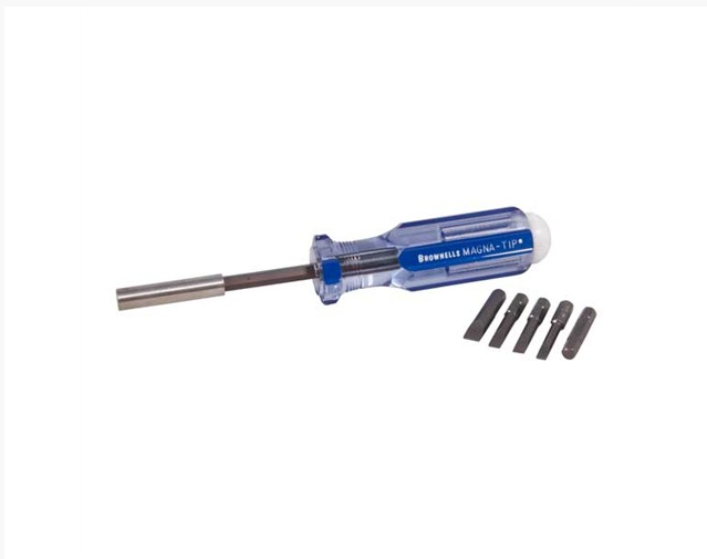 Brownells MAGNA-TIP 6 Piece Screwdriver Set for Winchester 94 Angle Eject