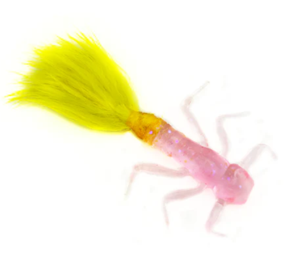 Rabid Baits Crappie Bug 1.5" Fur Tail Soft Plastic Panfish Bait 6 Pack