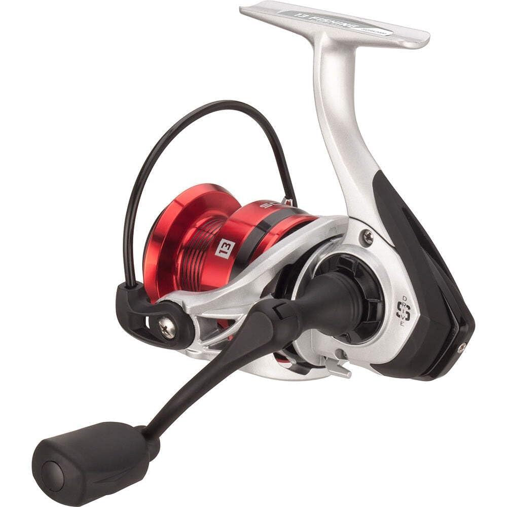13 FISHING - Source F Spinning Reel - 5.2:1 Gear Ratio - 4.0 Size (Fresh) - SORF