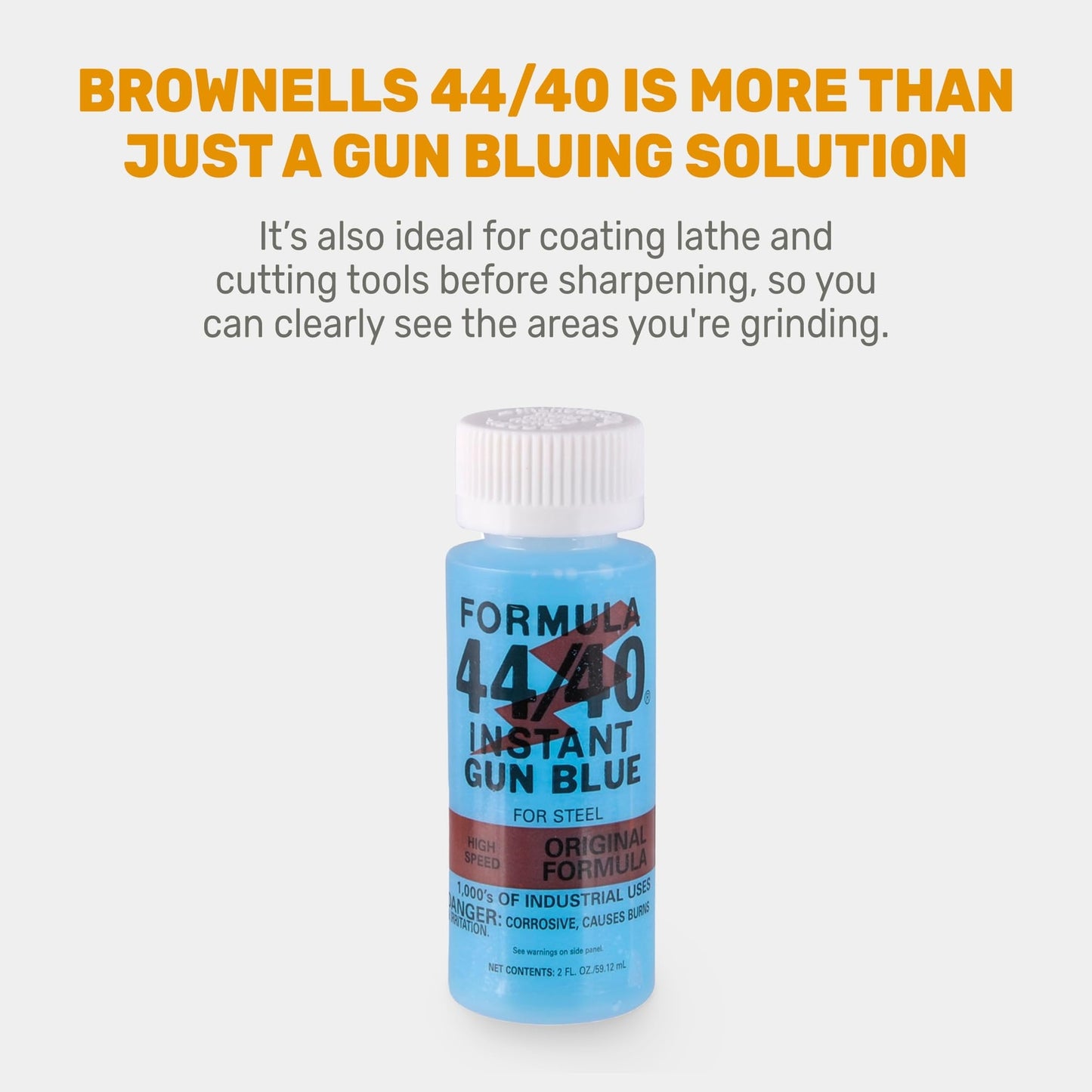 Brownells Formula 44/40 Instant Gun Blue 2oz