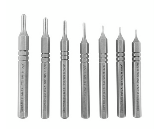 Brownells Premium Roll Pin Starter Punch Set