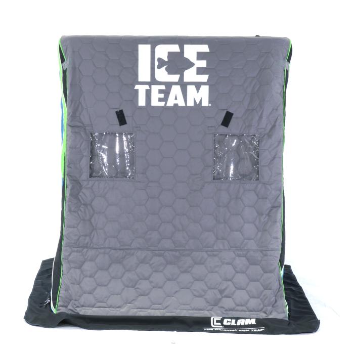 Clam Yukon XT Thermal Ice Team Edition 2-Person Ice Fishing Shelter
