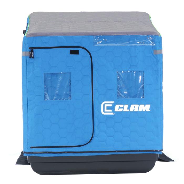 Clam Yukon XT Thermal Ice Team Edition 2-Person Ice Fishing Shelter