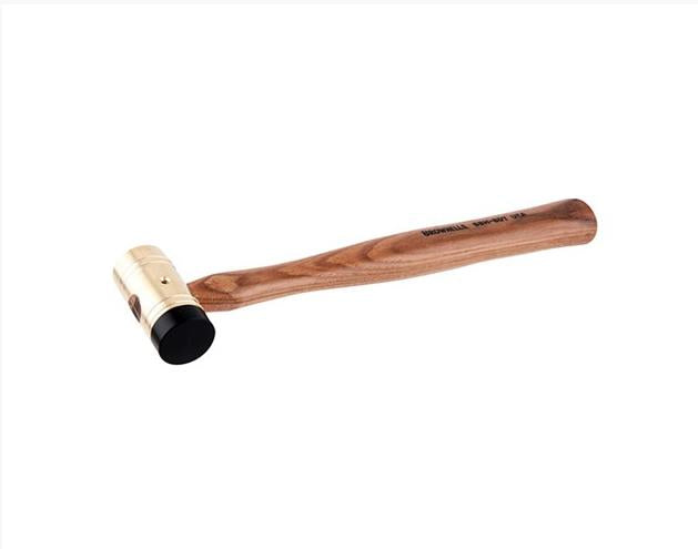Brownells Premium Delrin-Tipped Brass Hammer 8oz