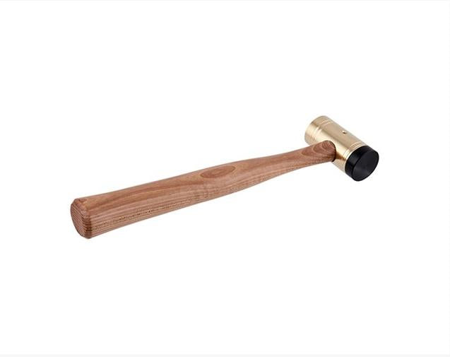 Brownells Premium Delrin-Tipped Brass Hammer 16oz