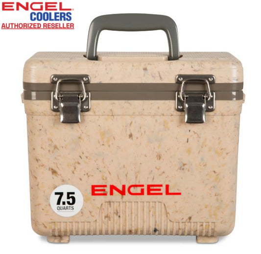 ENGEL 7.5QT Leak-Proof, Air Tight,  Hard Sided Cooler  / Lunchbox Grassland
